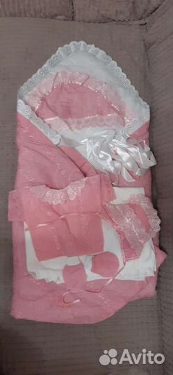 Конверт на выписку для девочки