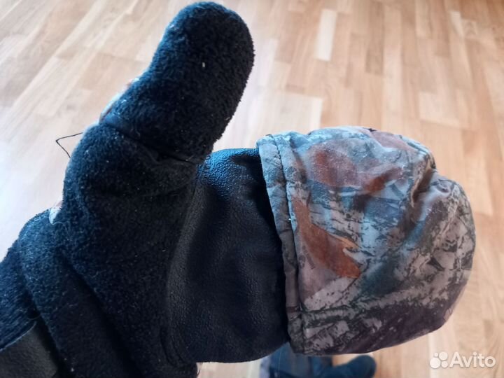 Рукавицы зимние мужские бу