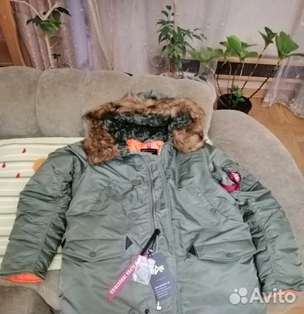 Alpha industries slimfit N3B новое