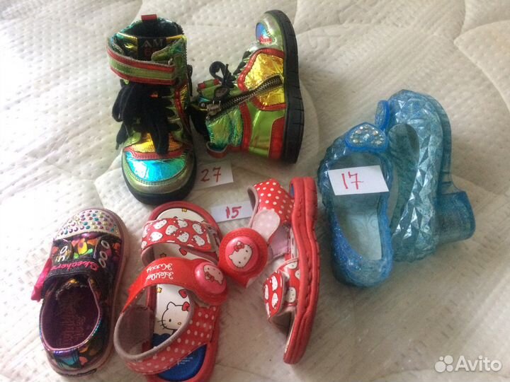 Детская одежда и обувь пакетом