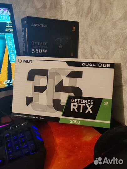 Видеокарта Rtx 3050 Palit