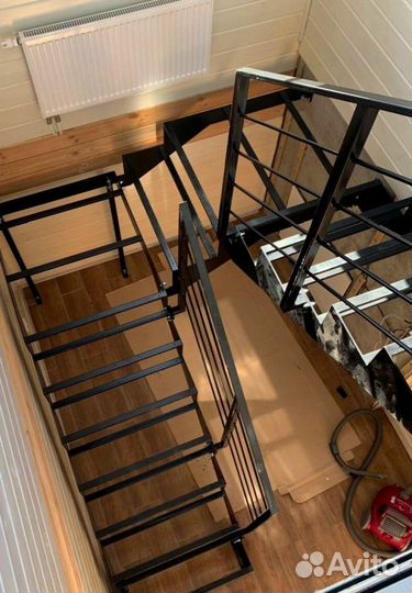 Уличная лестница под ключ