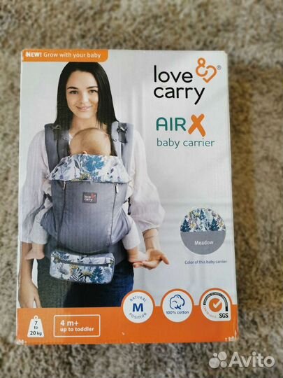 Эргорюкзак love carry
