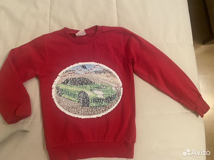 Лонгслив (рисунок с пакетами меняется), р.98