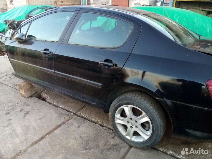 Дверь передняя левая Peugeot 407 2004-2011