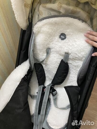 Санки коляска nika