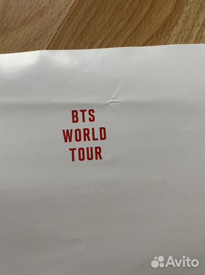 Постер BTS Love Yourself Tour Jin + плакат