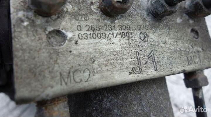 Блок абс 0265231329 Subaru Legacy 2004 - 2006 года