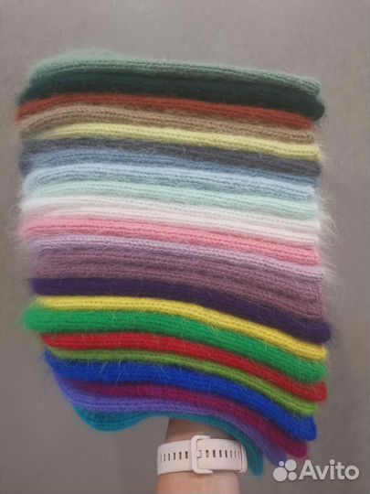 Шапка бини из пуха норки