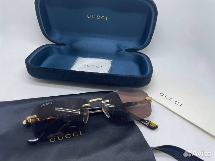 Мужские квадратные очки gucci - новая модель