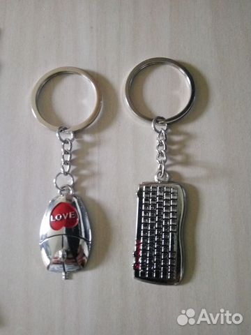 Брелки парные - мышка и клавиатура