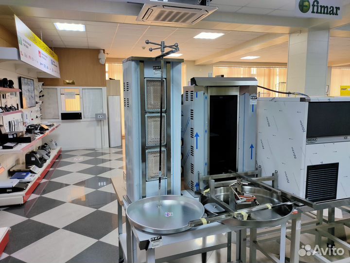 Аппарат для шаурмы (3 горелки)