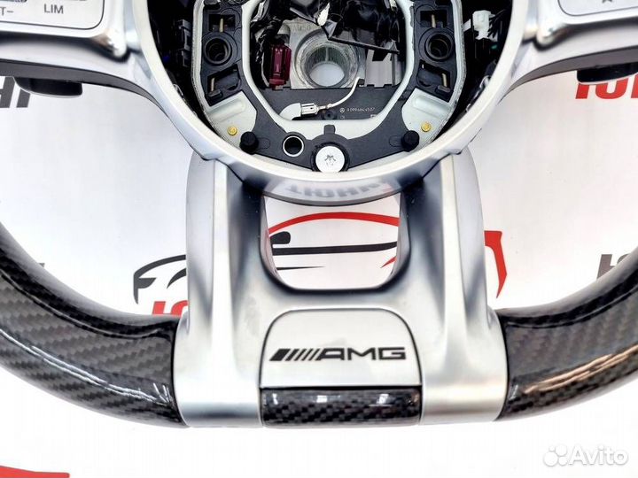 Руль S63 AMG Карбон на Mercedes S-Coupe C217