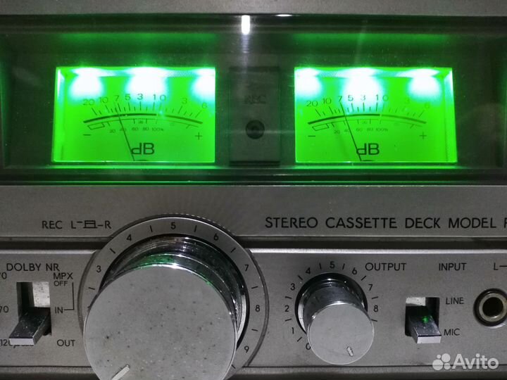 Кассетная дека toshiba pc x12