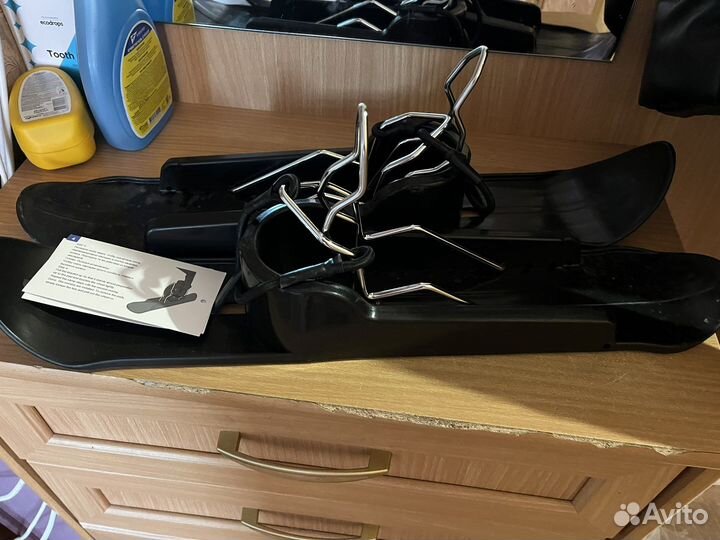 Лыжи на коляску