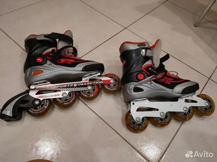 Роликовые коньки женские 37