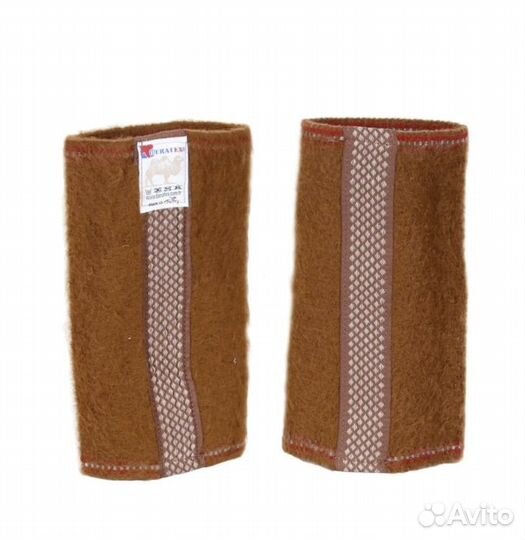 Наколенник и пояс из верблюжьей шерсти