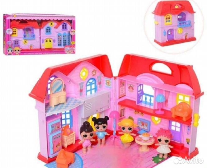 Дом с мебелью Lol Лол