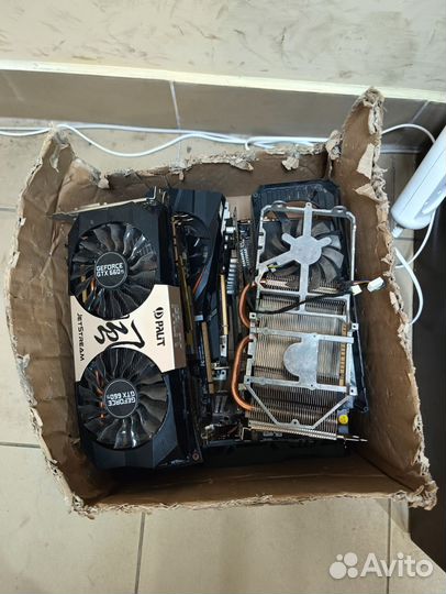 Видеокарты На запчасти