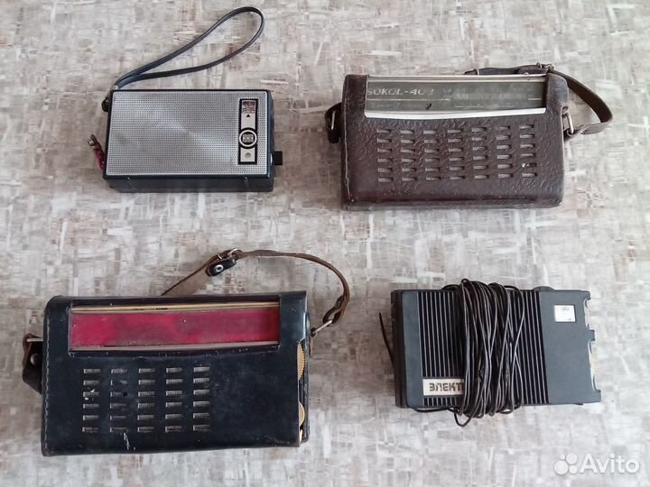 Радиоприемники Альпинист, Электроник, Sokol, Юнга
