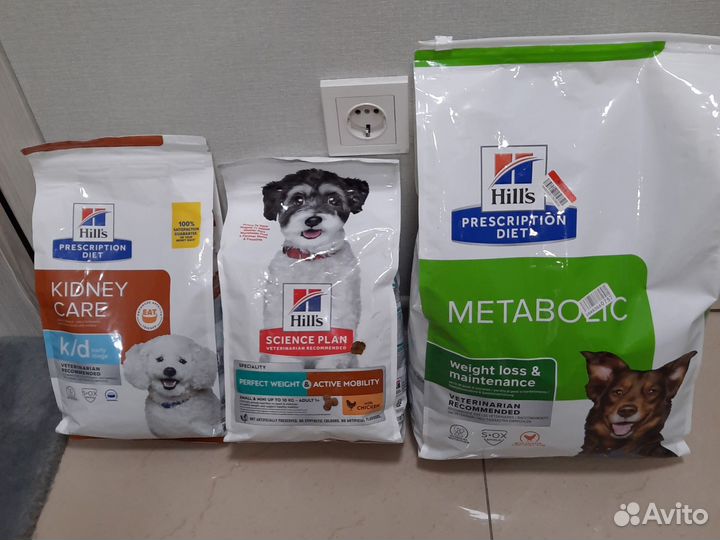 Корм для собак Hill's, royal canin и другие