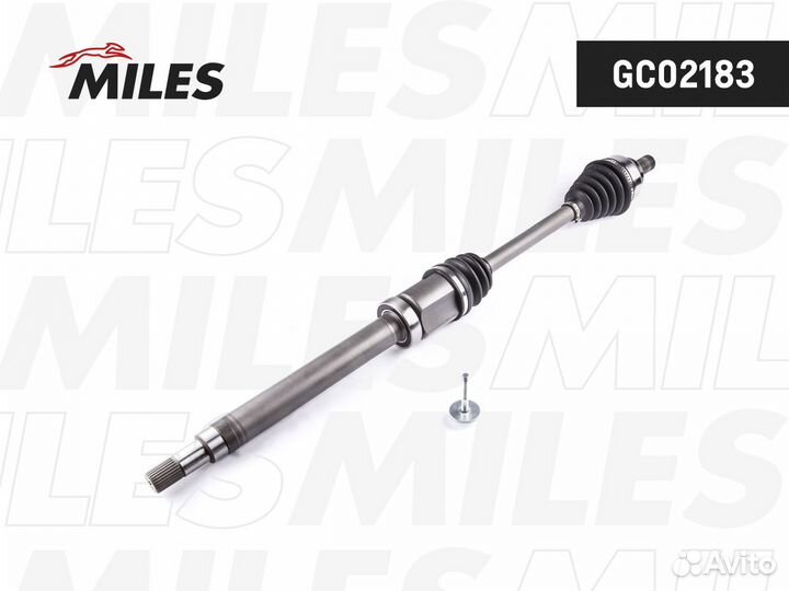 Привод в сборе ford focus II 2.0 04- прав