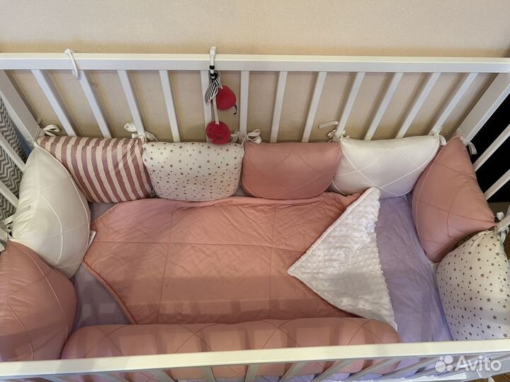 Бортики в кроватку