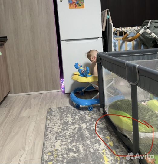 Большой детский манеж