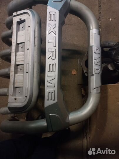 Кенгурятник на chevrolet ниву