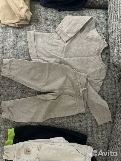 Вещи на мальчика 80-86 на 1-1,5 года, вещи пакетом