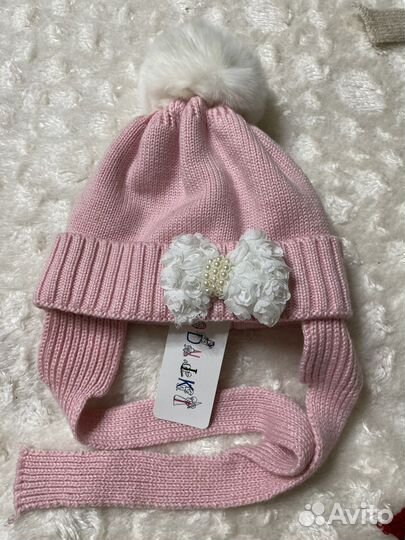 Шапки шерсть/кашемир 50-52см