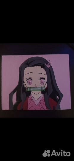 Картина на холсте аниме
