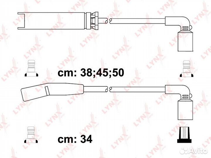 Провода в/в lynxauto SPE1803