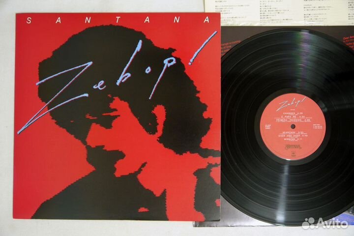 Пластинки Santana (10LP, Япония, Англия, EX-NM)