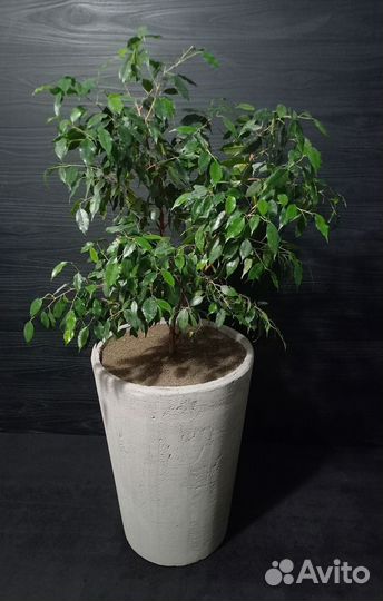 Вазоны, Горшки, Кашпо под заказ из бетона арт 126