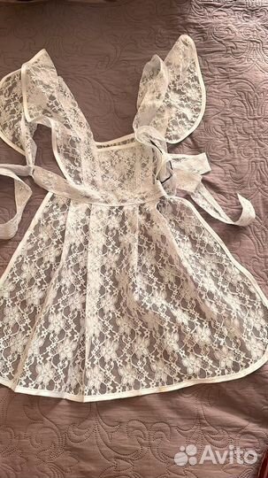 Фартуки 30-32 белый и черный