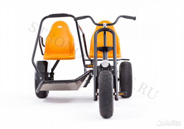 Веломобиль двухместный Berg Duo Chopper BF
