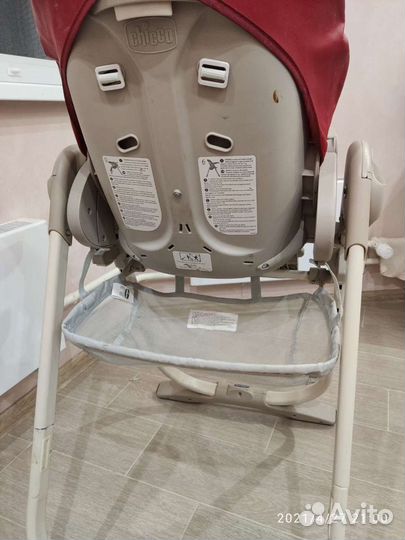 Детский стульчик для кормления chicco