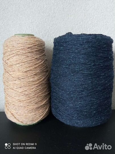 Пряжа для вязания в бобинах Италия