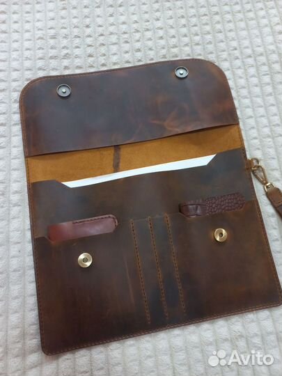 Папка для документов натуральная кожа формат а 4