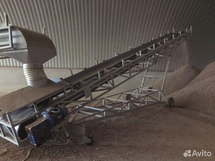 Ленточный конвейер для зерна лк-100