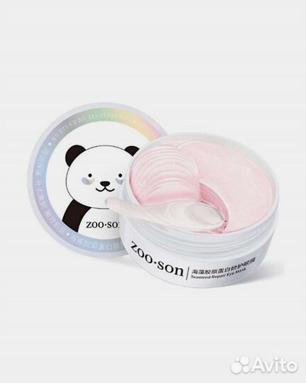 Патчи гидрогелевые коллаген., с водорослями,60шт