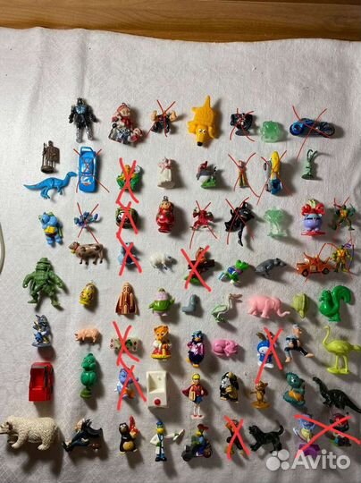 Игрушки из киндер сюрприза