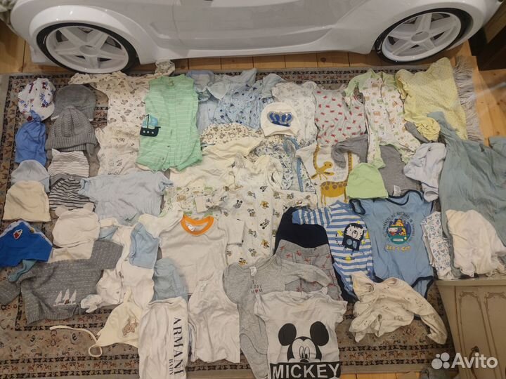 Детские вещи пакетом для мальчика от 0-до года