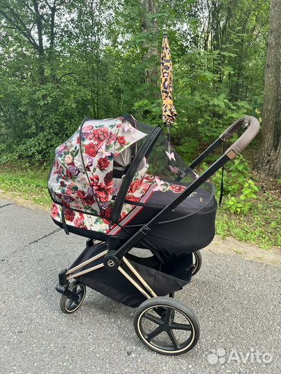 Cybex спальный блок Priam III Spring Blossom light