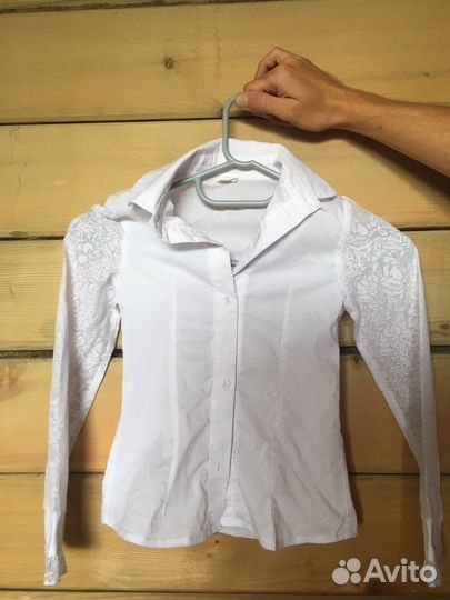 Блузка школьная 122 128