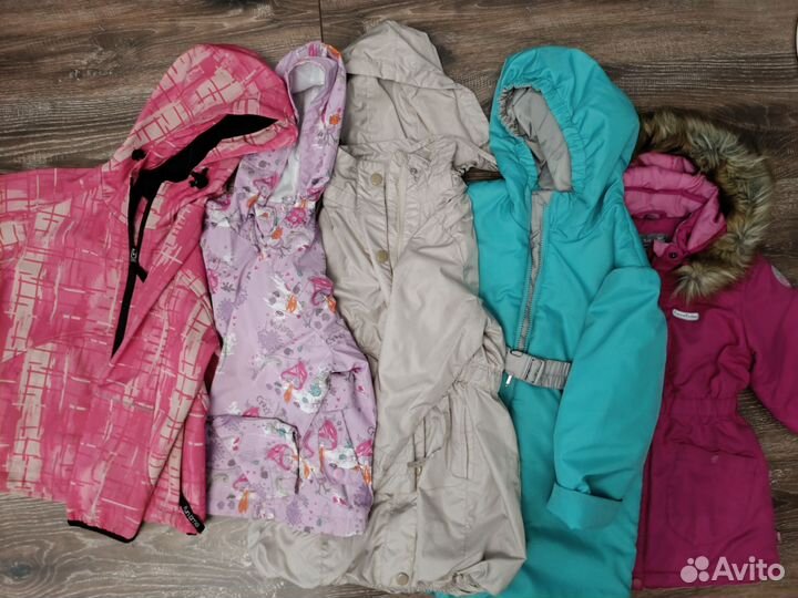 Куртки и ветровки детские