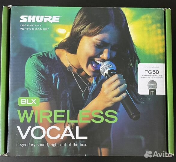 Радиомикрофон Shure BLX24E/PG58 M17