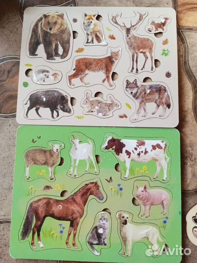 Развивающие игрушки 2 пакета от 1 года