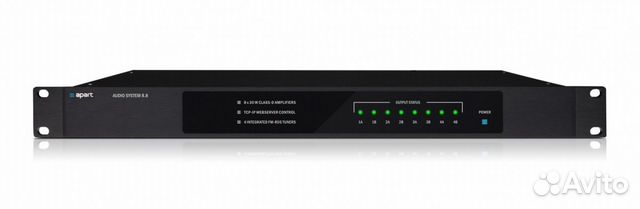 Матричный коммутатор biamp audiosystem8.8